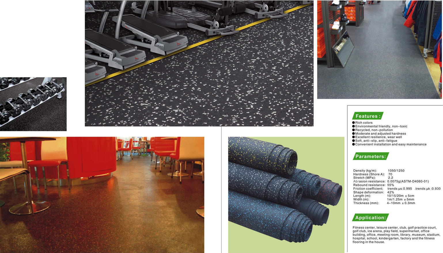 Rubber Mats Roll